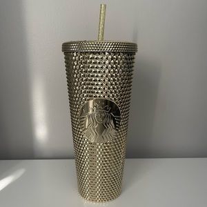 Gold Studded Venti Starbucks Cup